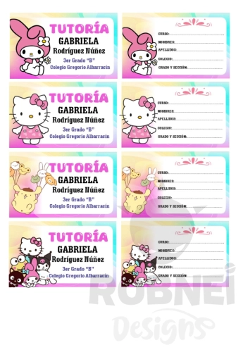 Sanrio Etiqueta